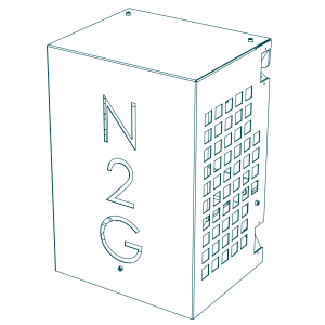 Nitrogen generator, type 5.0: Produkttegning 1